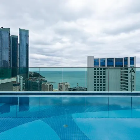 Residence With A Beautiful High-Rise View Of Infinity Pool Busan Exterior photo